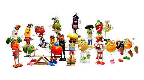 Guris - Whimsical Fruit & Vegetable Characters