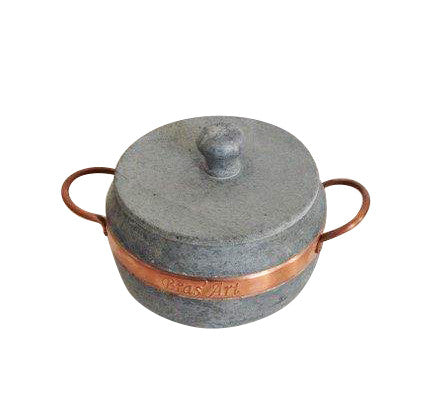 Soapstone Pots with Soapstone Lid - VLS