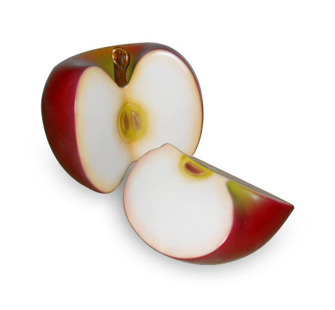 Red  Apple, Ceramic Sliced