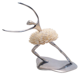 Sculptural Ballerina  with Shell Tutu
