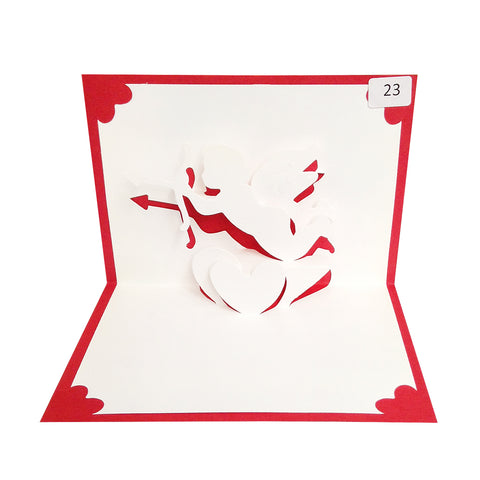 Cupid - Origami Greeting Cards