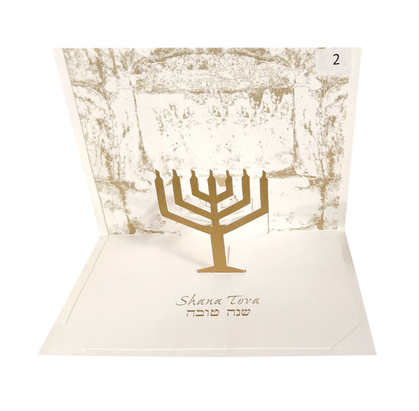 Judaica - Shana Tova -  Origami Greeting Cards