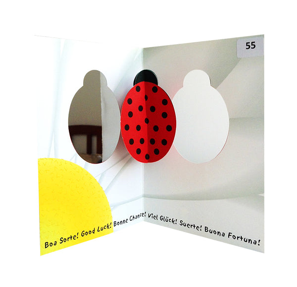 Ladybug -  Origami Greeting Cards