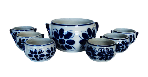 Soup Terrine Set with 6 individuals bowls