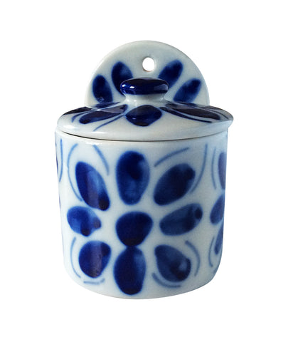 Porcelain Salt Container