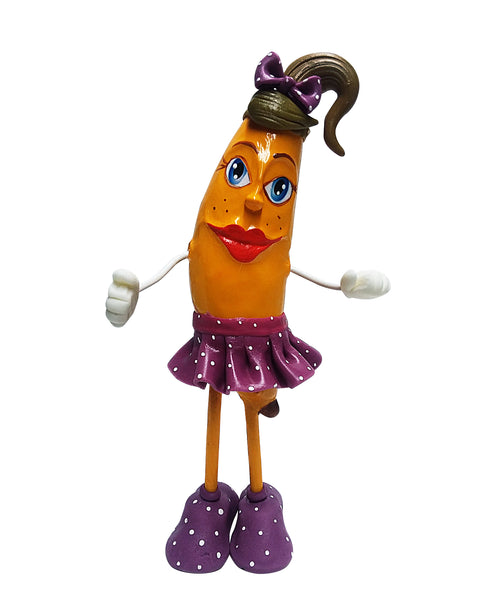GURIS Funky and Fun Characters   RA103 - Banana  Unpeeled  Girl - The Twins