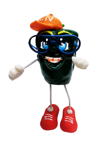 GURIS Funky and Fun Characters    RA121-  Mr.  Green Pepper