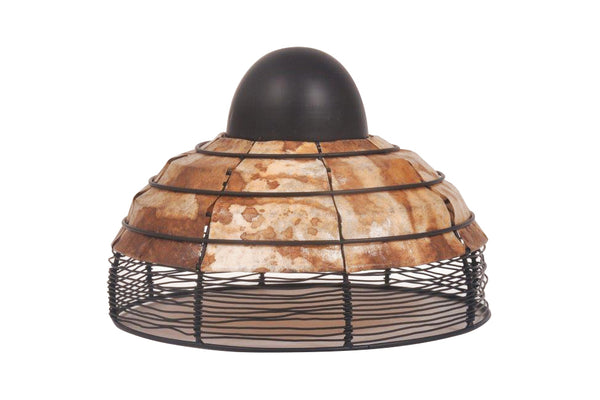 Salvia  Ceiling Pendent  SO-223 - 10” Diam.  x  8" H