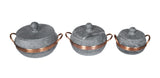 Soapstone Cookware  Pots with Soapstone Lid - Rounded Sides